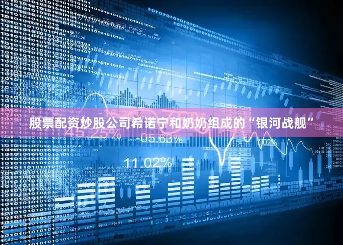 股票配资炒股公司希诺宁和奶奶组成的“银河战舰”